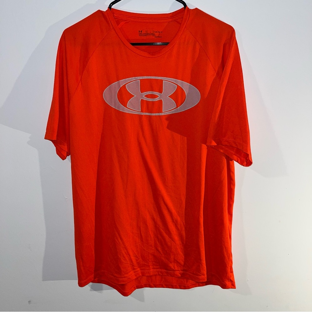 Under Armour Size LG SS Velocity Graphic Tee